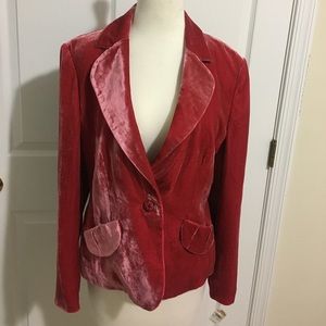 Talbots Velvet Blazer